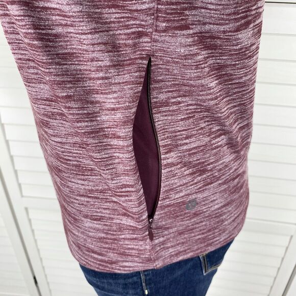 Lululemon &go City Pullover Heathered Bordeaux Drama Reflective Rulu‎ Size 4 - Picture 5 of 8